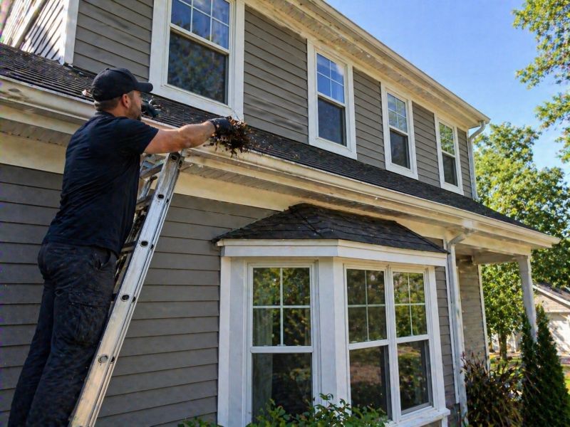 Eavestrough Clearing in Rochester, NY