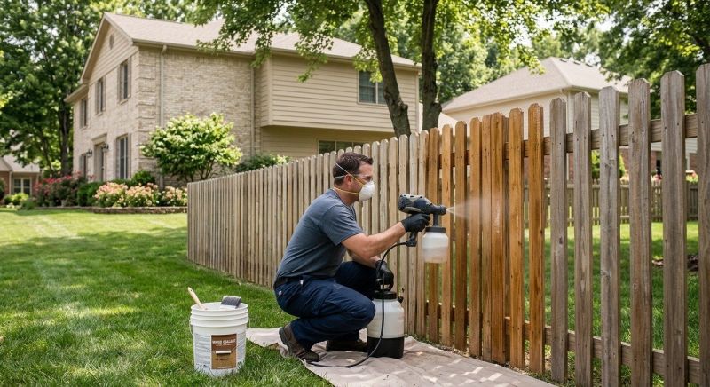 Fence Sealing in Redmond, WA