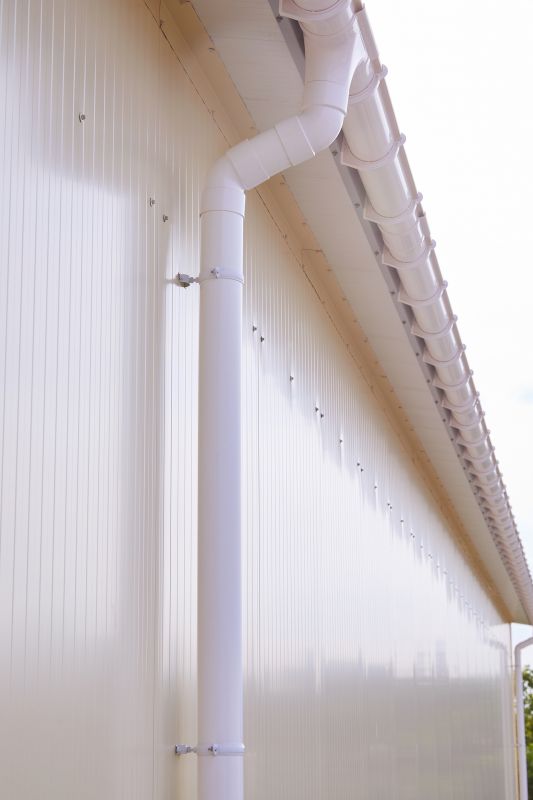 PVC Downspout Installation in Longmont, CO
