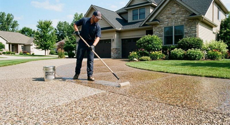 Concrete Driveway Sealing in Kitsap County, WA