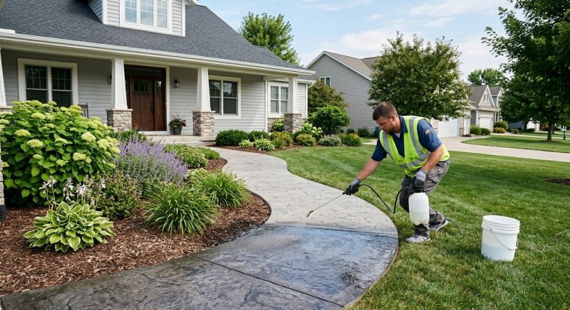 Concrete Walkway Sealing in Tacoma, WA