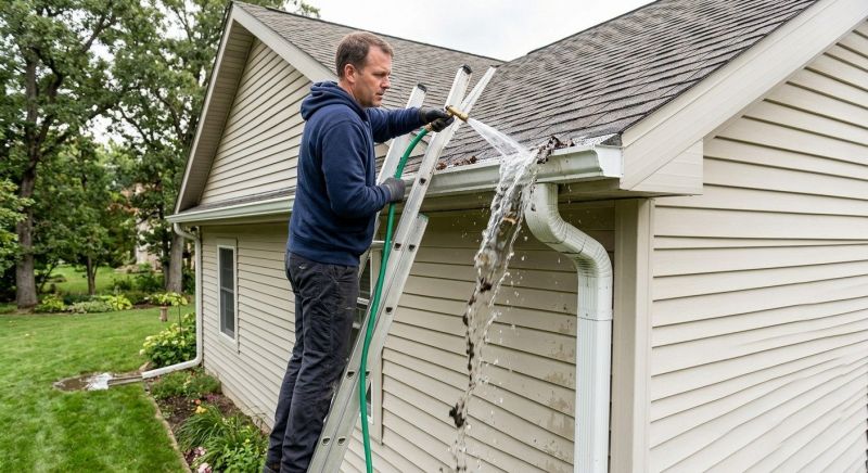 Gutter Blockage Removal in Baltimore, MD