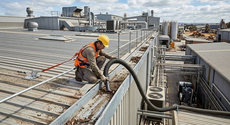 Industrial Gutter Cleaning in Mcdonough, GA