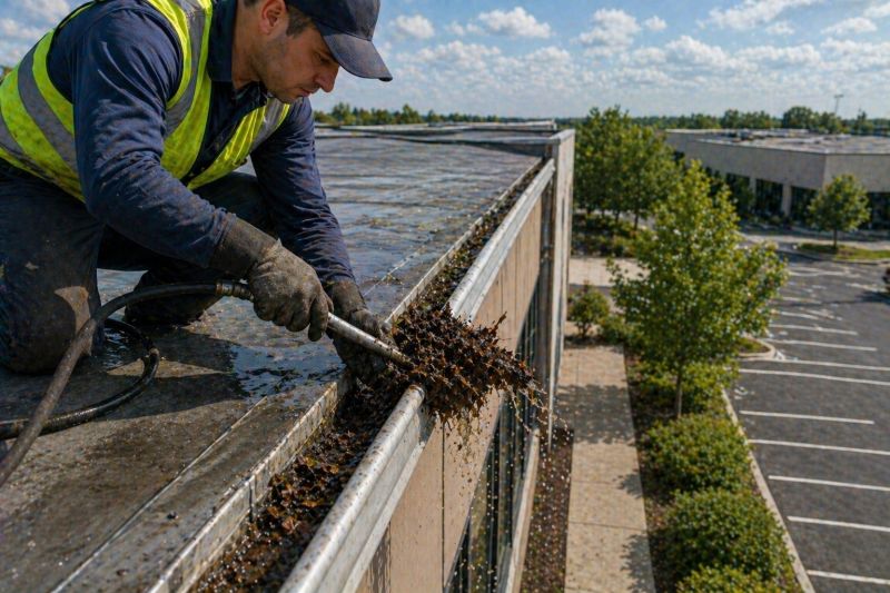 Industrial Gutter Cleaning in Mcdonough, GA